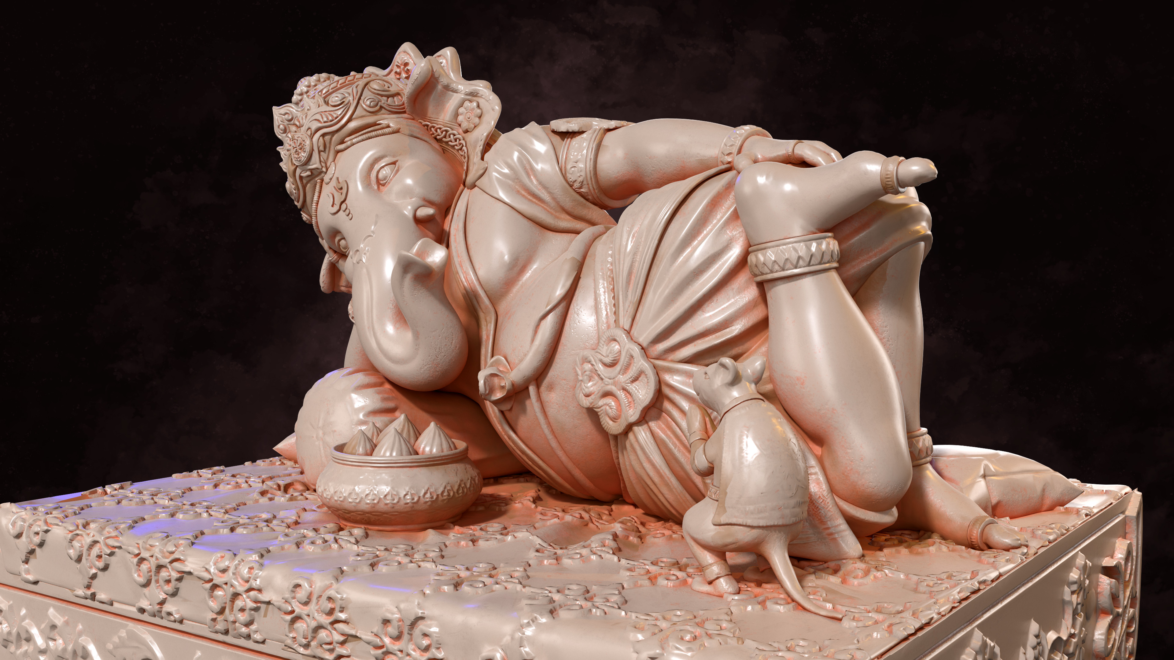 Ganesha Resting