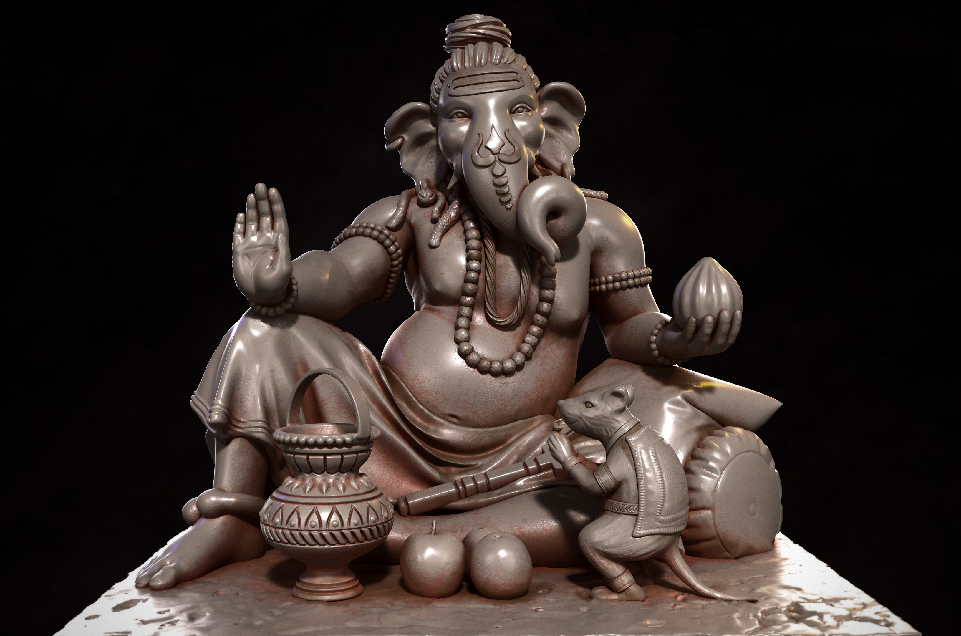 Ganesha Monk